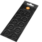 EK-Torque HTC-16 Color Rings Pack - Black