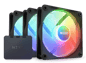 NZXT F120 RGB Core 120mm Svart 3-pack