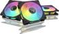 ASUS TUF Gaming TR120 A-RGB 3-pack Svart Reverse