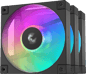 Deepcool FD12 A-RGB Svart 3-pack