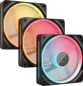 Corsair iCUE LINK LX120-R RGB Svart Reversed 3-pack