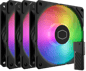 Cooler Master Sickleflow Edge 120 A-RGB 3-pack med kontroll Svart