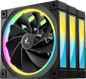 Deepcool FL12R 3in1 Svart 120mm 3-pack Reverse