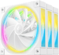 Deepcool FL12R 3in1 Vit 120mm 3-pack Reverse