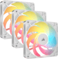 Corsair RS120-R A-RGB Reverse Vit 3-pack