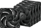 Arctic P12 Pro PWM Svart PST 120mm 5-pack