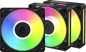 Arctic BioniX P12 A-RGB 3-Pack Svart