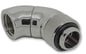 EK-AF Angled 2x45 G1/4 -Svart Nickel