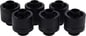 Alphacool Eiszapfen 16/10mm G1/4 6-pack -Svart