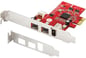 Firewire 400/800 PCIe 1x6 + 2x 9 pin
