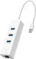 TP-Link Nätverksadapter USB-C till RJ45 1Gbps + 3-port USB Hub