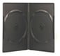 DVD-fodral M-Lock 2DVD Svarta