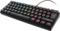 DELTACO Gaming Tangentbord Mekaniskt RGB 60% Content Red