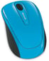 Microsoft Wireless Mobile Mouse 3500 Cyan Blue