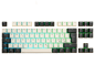 Ducky Tuxedo Keycap Set PBT- Svart/Vit