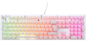 Ducky - One 3 Aura White Fullsize Cherry Red