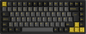 Akkogear 3084B Plus-S Black & Gold V3 Cream Yellow Pro