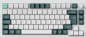 Keychron Q1 HE 75% Knob Wireless Tri-Mode Gateron 2.0 Nebula Magnetic Shell White