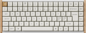 Keychron K2 HE SE Wireless Tri-Mode Hot Swap QMK Gateron 2.0 Purple Magnetic Switch Wood Vit