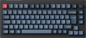 Keychron V1 MAX 75% Knob Wireless Gateron Jupiter Banana Carbon Black