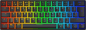 DELTACO Gaming Tangentbord DK470 60% Hot-swap KTT