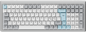 Ducky Cushion 98 - Silver - 98% Shush Linear