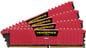 Corsair 16GB (4x4GB) DDR4 2666MHz CL16 Vengeance LPX Röd