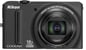 Nikon Coolpix S9100 Svart