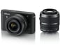 Nikon 1 J1 Black KIT VR 10-30mm och VR 30-110mm