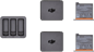 DJI Osmo Action Battery Charging Kit v2