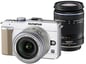 Olympus Pen E-PL1 + 14-42mm + 40-150mm Vit/Silver