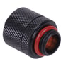 Aquatuning 13/10mm fitting G1/4 knurled -Matt svart