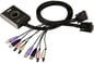 Systemswitch Aten CS682-AT KVM 2 PC DVI/USB