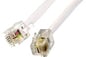 Telekabel RJ11 5m Vit