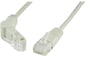 TP-kabel Cat5e Grå Vinklad 2m