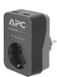 APC Essential SurgeArrest 1 uttag 2x USB-A Svart