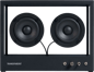 Transparent Small Speaker Trådlös Stereohögtalare Svart