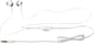 Sennheiser MM50 IP Vit Headset iPhone