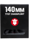 Inet Tyst Chassifläkt 140mm