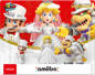 amiibo Mario Odyssey Pack (Mario + Peach + Bowser Wedding)