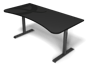 Arozzi Arena Gaming Desk Gunmetal Dark Grey