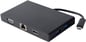 DELTACO USB-C Dockningsstation HDMI VGA RJ45 USB-A USB-C Minneskortsläsare 3.5mm
