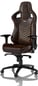 Noblechairs EPIC Real Leather Brun/Beige