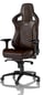 Noblechairs EPIC Real Leather Brun/Svart