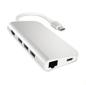 Satechi USB-C-multihubb 8 portar V1 Silver