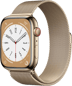 Apple Watch Series 8 (45mm) Stål Guld Loop LTE