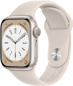 Apple Watch Series 8 (41mm) Aluminium Stjärnglans Sport