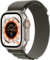 Apple Watch Ultra (49mm) Titanboett Grön Bergsloop Small