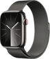 Apple Watch Series 9 (45mm) Stål Loop Midnatt LTE