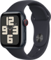 Apple Watch SE 2022 (40mm) Aluminium Sport S/M Midnatt LTE